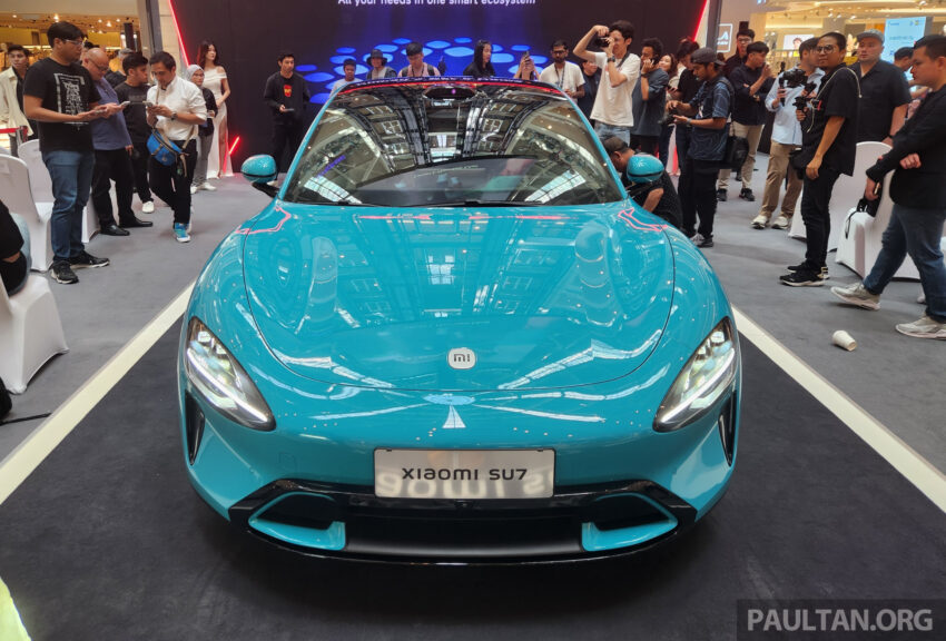 小米 SU7 纯电动四门跑房本地首秀！Max 高阶版于 Suria KLCC 展出至周日；810公里 CLTC 续航里程，2.78秒破百 278750