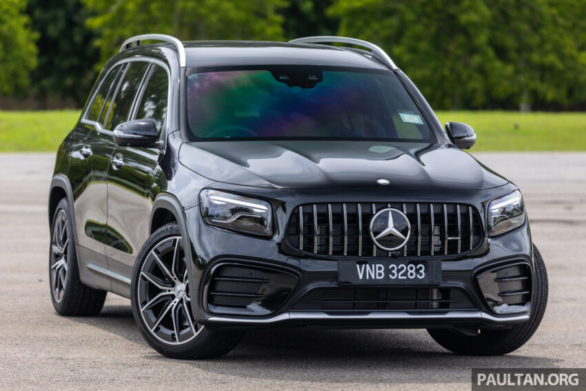 图集：2024 Mercedes-AMG GLB 35 小改款，售RM419k 283200