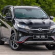 黑色 Perodua Aruz 新车完整实拍, 年尾可享RM4,000折扣