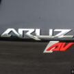 黑色 Perodua Aruz 新车完整实拍, 年尾可享RM4,000折扣