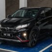 黑色 Perodua Aruz 新车完整实拍, 年尾可享RM4,000折扣