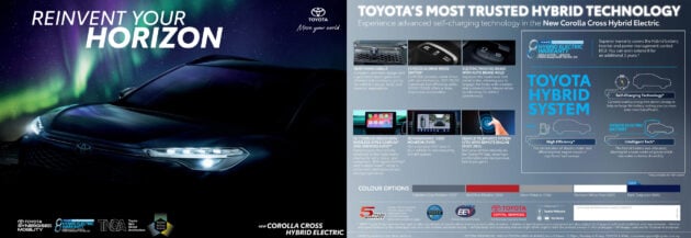 2025 Toyota Corolla Cross Hybrid 小改款将在 KLIMS 亮相！现在本地已开放新车预订，预估售价从RM140k起跳