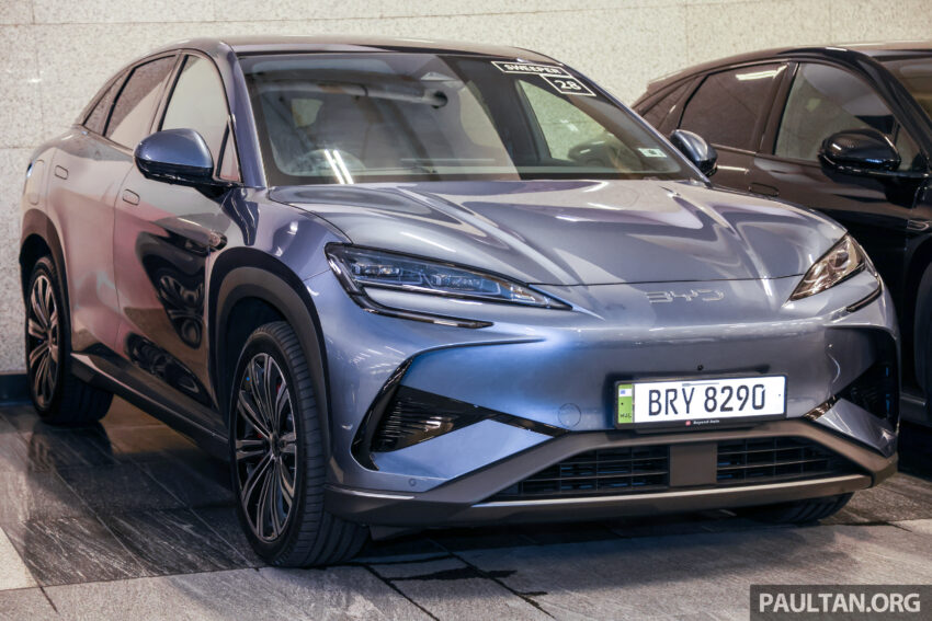 比亚迪 BYD Sealion 7 纯电SUV本地上市, 分后驱与四驱版, 续航里程最长567公里, 最快4.5秒破百, 售价从18.4万令吉起 281453