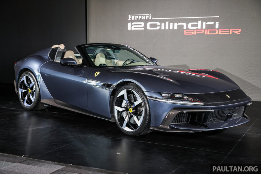 跃马最后的纯粹 GT！Ferrari 12Cilindri 登陆大马！搭载6.5L V12 NA引擎，可选硬顶或敞篷，含税售470万令吉起 283091