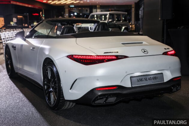 2024 Mercedes-AMG SL 63 4Matic+ 本地开卖, 4.0L V8双涡轮引擎, 3.6秒破百, 极速可达315km/h, 官方售价190万!