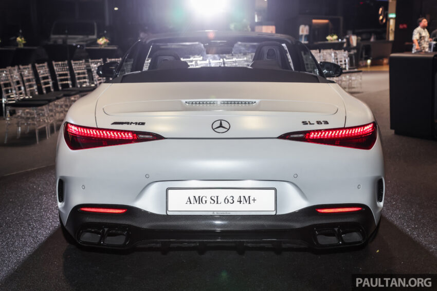 2024 Mercedes-AMG SL 63 4Matic+ 本地开卖, 4.0L V8双涡轮引擎, 3.6秒破百, 极速可达315km/h, 官方售价190万! 280786