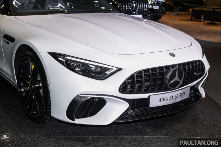 2024 Mercedes-AMG SL 63 4Matic+ 本地开卖, 4.0L V8双涡轮引擎, 3.6秒破百, 极速可达315km/h, 官方售价190万! 280790