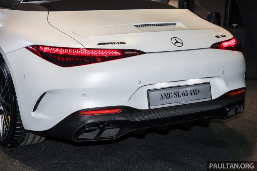 2024 Mercedes-AMG SL 63 4Matic+ 本地开卖, 4.0L V8双涡轮引擎, 3.6秒破百, 极速可达315km/h, 官方售价190万! 280796
