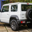 Suzuki Jimny Arctic 本地上市, 全珍珠白配色, 要价16.8万