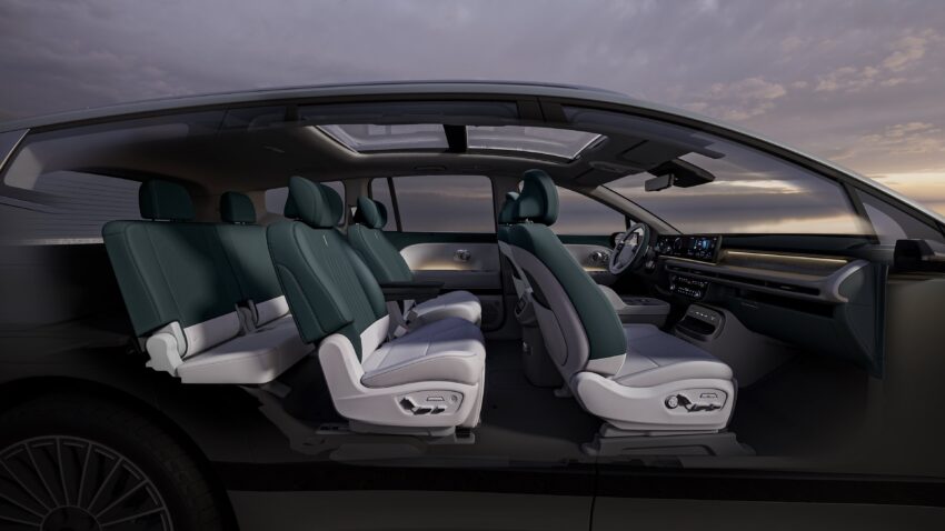 Hyundai Ioniq 9 北美首发, 旗舰纯电动七人座SUV, 续航里程最长620公里, 最快5.2秒破百, 极速200km/h, 350kW快充 282147