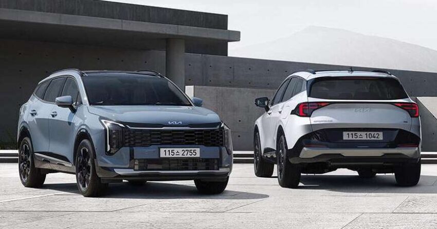 2025 Kia Sportage 小改款全球首发, 全新家族脸与内装 281005