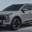 2025 Kia Sportage 小改款全球首发, 全新家族脸与内装