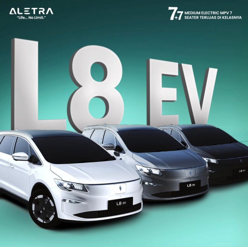 印尼品牌 Aletra 发布 L8 纯电MPV, 基于吉利嘉际改造而成 282582