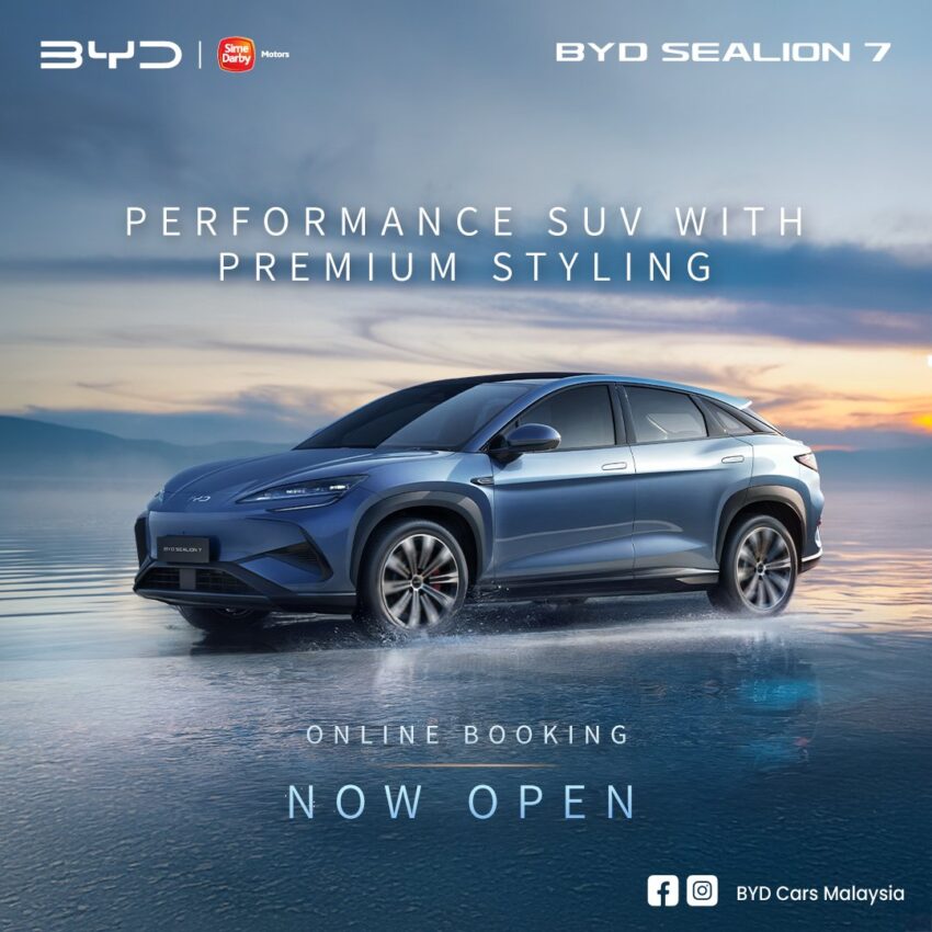 BYD Sealion 7 纯电动SUV本地开启预购, 续航里程最长550公里, 530PS/690Nm, 4.5秒破百, 近期内将在本地上市 280956