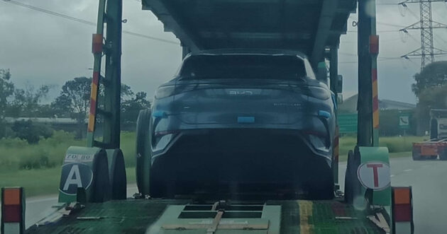 BYD Sealion 7 现身我国运输罗里上, 本周四正式发布