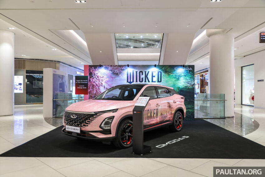 Chery 与环球影业合作, 在 Pavilion Bukit Jalil TGV 电影院外展出特殊包膜的 Omoda 5, 即日起展示至12月11日 282831