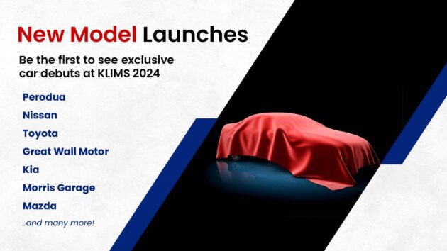 2024吉隆坡国际车展 (KLIMS) 12月5日至11日对外开放, 入门票从RM10起, 可参与幸运抽奖, 大奖为一辆Toyota Yaris!