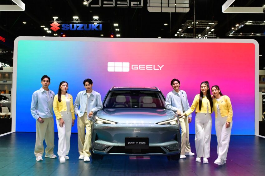 Proton eMAS 7 的孪生车款, 吉利 Geely EX5 泰国正式发布, 续航里程495公里, 6.9秒破百, 正式价格从11.6万令吉起 283400