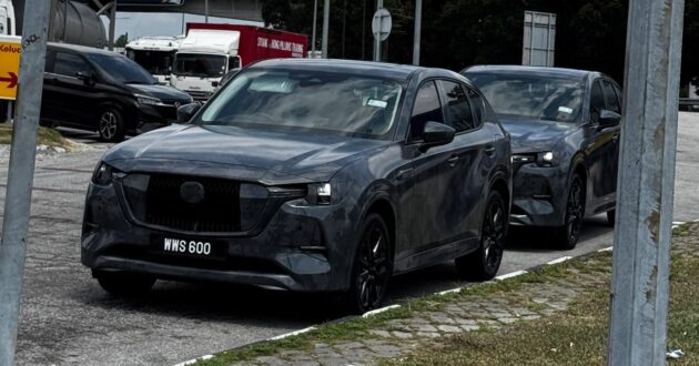 Mazda CX-60 现身我国道路, 定位高端豪华SUV, 即将来马?