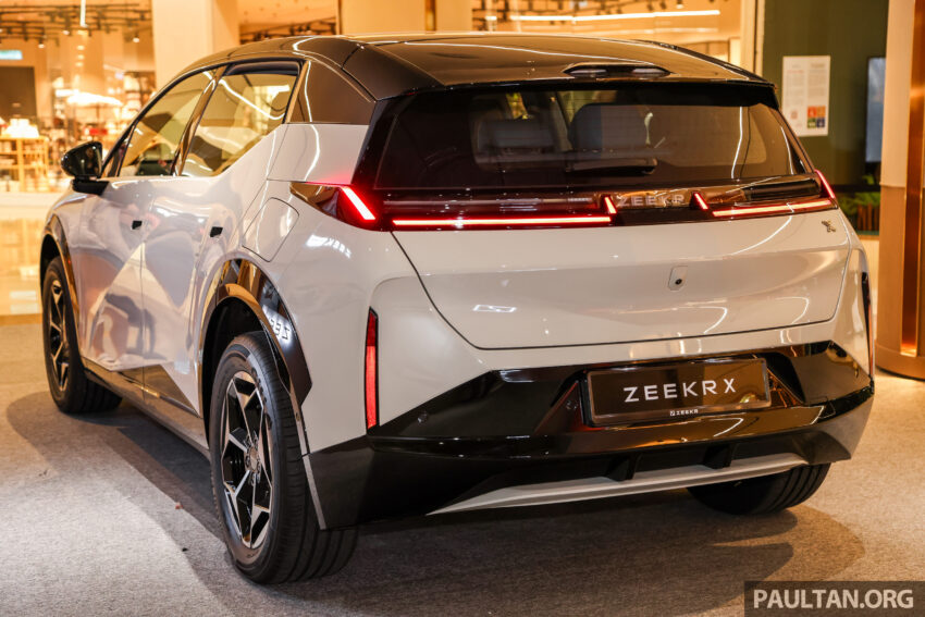 后驱版 Zeekr X Premium 2WD 实拍图集: 5.6秒破百, 续航里程440公里, 极速190km/h, 半小时充电至80%, 今年上市 280965