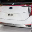 广汽 GAC M8 大型豪华MPV现身吉隆坡车展, 搭载PHEV混动系统, 油电综合续航里程超过1,000公里, 或明年首季来马