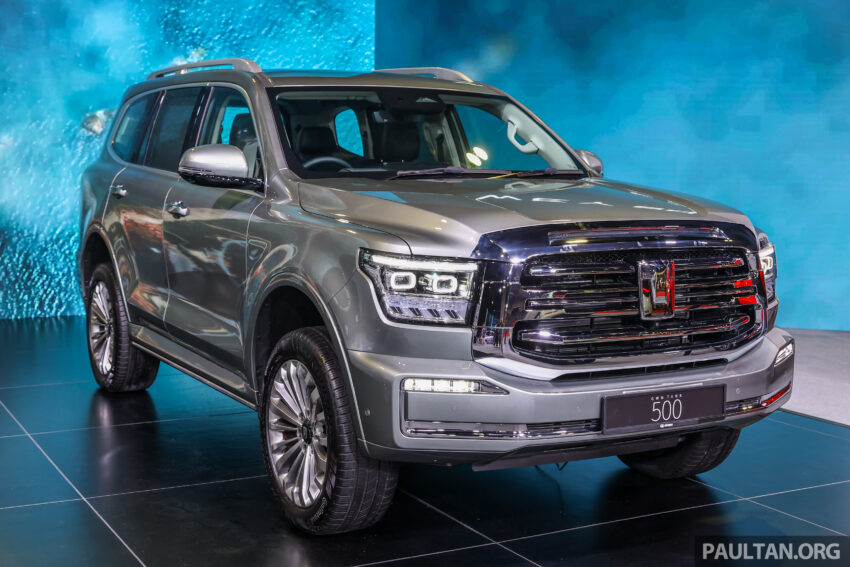 GWM Tank 500 首次于大马亮相！七人座非承载式SUV，搭载2.0T混动系统，350 PS/616 Nm，料明年本地上市 284578