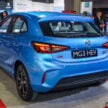 MG3 Hybrid+ 亮相吉隆坡车展, B-Segment五门掀背房车, 搭载1.5L Hybrid油电系统, 油耗数据26.2km/L, 确认将来马