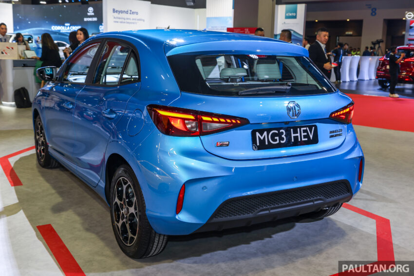 MG3 Hybrid+ 亮相吉隆坡车展, B-Segment五门掀背房车, 搭载1.5L Hybrid油电系统, 油耗数据26.2km/L, 确认将来马 284529