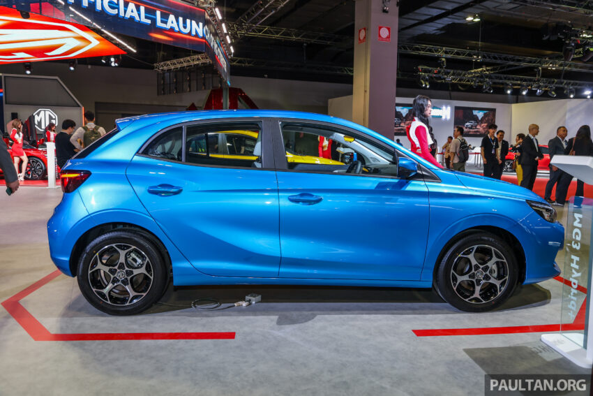 MG3 Hybrid+ 亮相吉隆坡车展, B-Segment五门掀背房车, 搭载1.5L Hybrid油电系统, 油耗数据26.2km/L, 确认将来马 284530