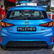MG3 Hybrid+ 亮相吉隆坡车展, B-Segment五门掀背房车, 搭载1.5L Hybrid油电系统, 油耗数据26.2km/L, 确认将来马