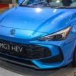 MG3 Hybrid+ 亮相吉隆坡车展, B-Segment五门掀背房车, 搭载1.5L Hybrid油电系统, 油耗数据26.2km/L, 确认将来马