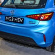 MG3 Hybrid+ 亮相吉隆坡车展, B-Segment五门掀背房车, 搭载1.5L Hybrid油电系统, 油耗数据26.2km/L, 确认将来马