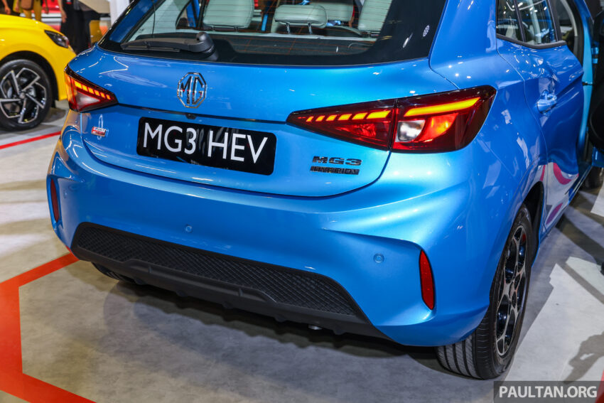 MG3 Hybrid+ 亮相吉隆坡车展, B-Segment五门掀背房车, 搭载1.5L Hybrid油电系统, 油耗数据26.2km/L, 确认将来马 284534