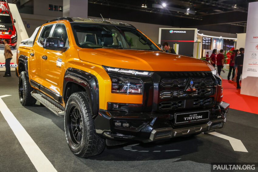 全新第六代 Mitsubishi Triton 于2024年吉隆坡国际车展亮相！车身套件、越野轮毂和轮胎上身，提供具象的改装灵感 284641