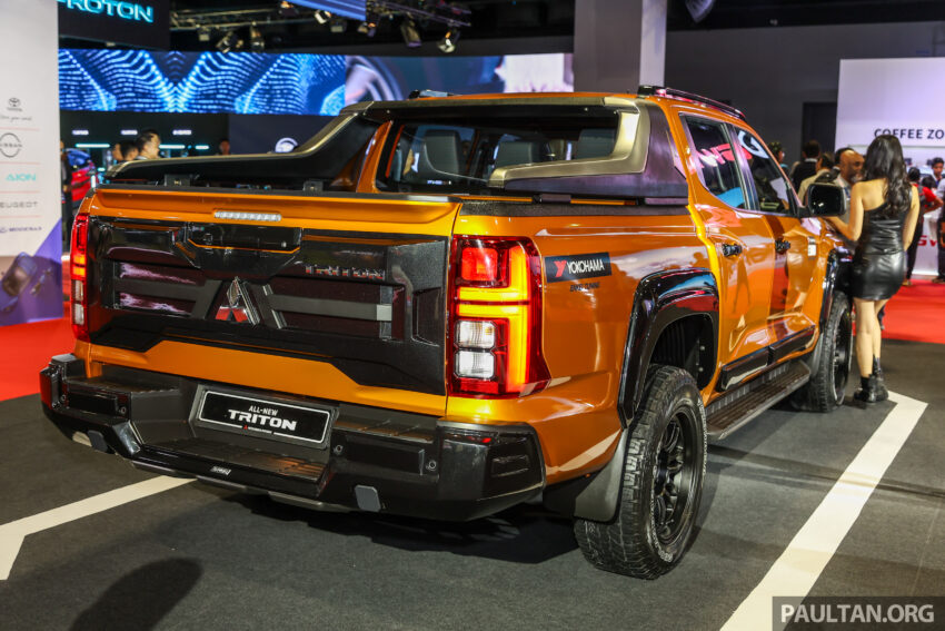 全新第六代 Mitsubishi Triton 于2024年吉隆坡国际车展亮相！车身套件、越野轮毂和轮胎上身，提供具象的改装灵感 284642