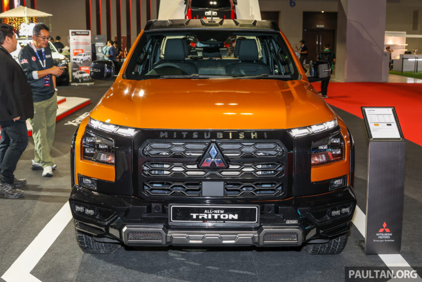 全新第六代 Mitsubishi Triton 于2024年吉隆坡国际车展亮相！车身套件、越野轮毂和轮胎上身，提供具象的改装灵感 284644