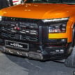 全新第六代 Mitsubishi Triton 于2024年吉隆坡国际车展亮相！车身套件、越野轮毂和轮胎上身，提供具象的改装灵感
