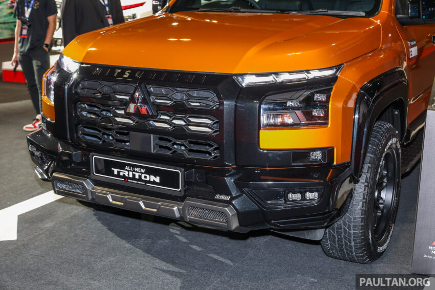 全新第六代 Mitsubishi Triton 于2024年吉隆坡国际车展亮相！车身套件、越野轮毂和轮胎上身，提供具象的改装灵感 284646