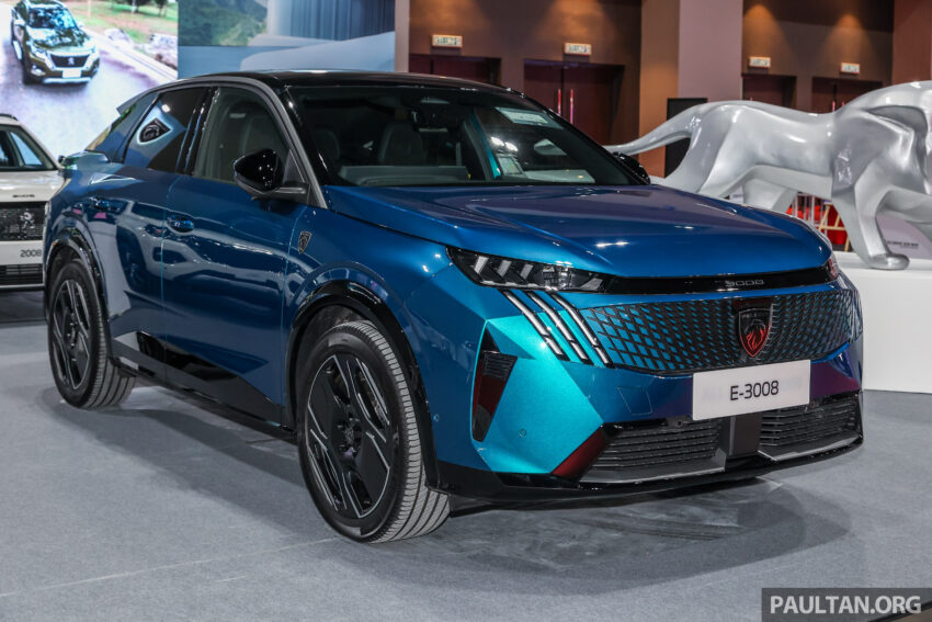 Peugeot e-3008 纯电SUV亮相吉隆坡车展, 续航里程最长可达700公里, 半小时充电至80%, 未来或有机会引进我国市场 284553