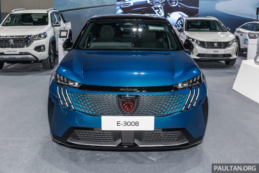 Peugeot e-3008 纯电SUV亮相吉隆坡车展, 续航里程最长可达700公里, 半小时充电至80%, 未来或有机会引进我国市场 284556