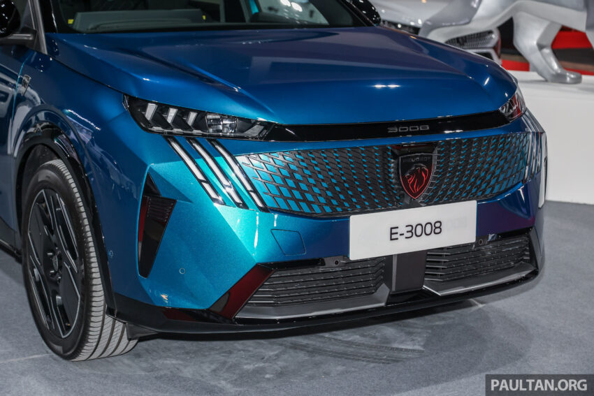 Peugeot e-3008 纯电SUV亮相吉隆坡车展, 续航里程最长可达700公里, 半小时充电至80%, 未来或有机会引进我国市场 284558