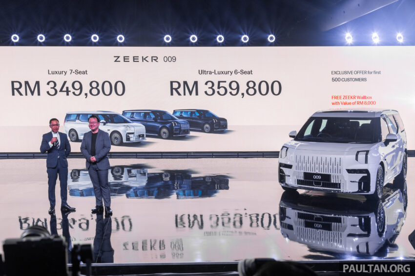 纯电豪华MPV，极氪 Zeekr 009 本地开卖！售价RM349k起 284798