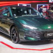 名爵 MG7 亮相我国车展, D-Segment四门房车, 有2.0L或1.5L涡轮增压引擎可选, 6.5秒破百, 原厂确认将会来马