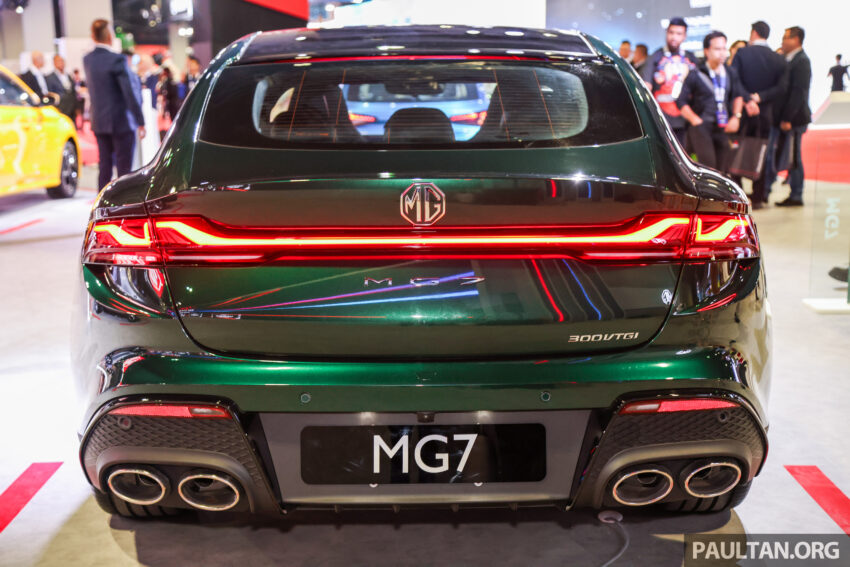 名爵 MG7 亮相我国车展, D-Segment四门房车, 有2.0L或1.5L涡轮增压引擎可选, 6.5秒破百, 原厂确认将会来马 284507