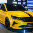 Proton S70 Concept 运动型概念车登场！金黄配色搭黑色细节化处理，配大尺寸轮毂、大尾翼、更激进外观空力套件