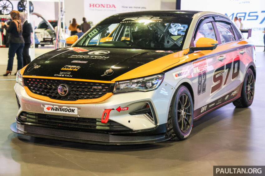 Proton S70 Concept 运动型概念车登场！金黄配色搭黑色细节化处理，配大尺寸轮毂、大尾翼、更激进外观空力套件 284003