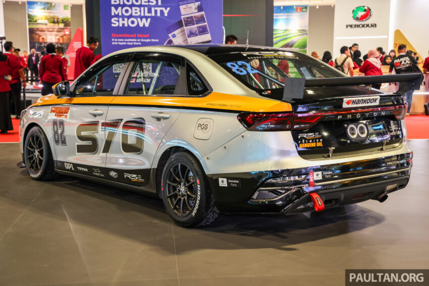 Proton S70 Concept 运动型概念车登场！金黄配色搭黑色细节化处理，配大尺寸轮毂、大尾翼、更激进外观空力套件 284004