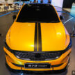 Proton S70 Concept 运动型概念车登场！金黄配色搭黑色细节化处理，配大尺寸轮毂、大尾翼、更激进外观空力套件