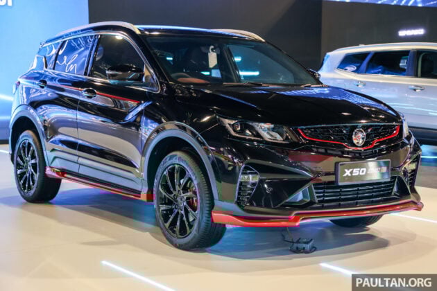 Proton X50 Sport Edition 亮相吉隆坡车展, 将公开销售