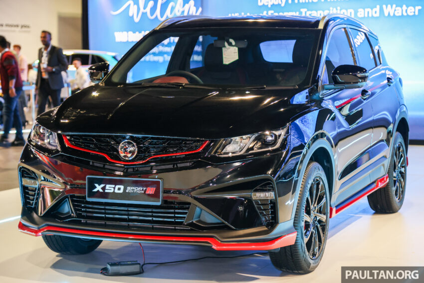 Proton X50 Sport Edition 亮相吉隆坡车展, 将公开销售 284040